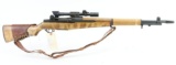 Springfield Armory M1 Garand sniper semi-automatic rifle.