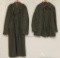 WWII Period Swedish Uniform Jacket and Overcoat