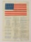 US WWII Silk Blood Chit