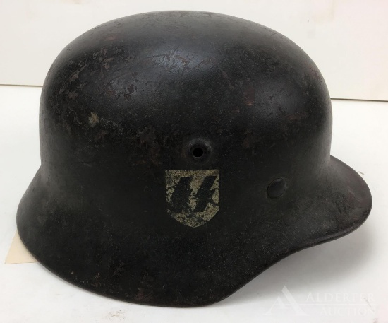 German WWII M40 SS Helmet