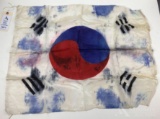 Korean Silk Flag