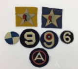 US WWI Patches and Insignia