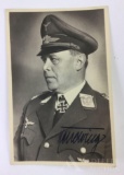 German WWII Autograph of Albert Kesselring