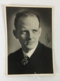 German WWII Autograph of Erich Topp