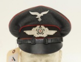 German WWII Luftwaffe Visor Hat