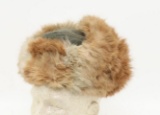 German WWII Eastern Front Rabbit Hat