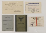German WWII Documents