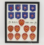 US Marine Corps WWII Patches