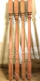 Brazilian cherry baluster grouping