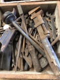 Antique hand tools and hardware