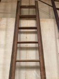 18ft Wooden Extension Ladder