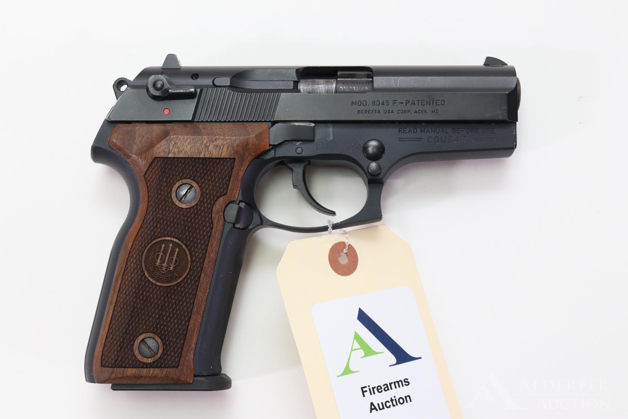 Beretta Cougar 8045F Semi-Automatic Pistol. | Proxibid