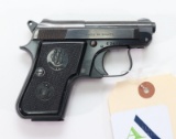 Beretta 950B Minx Semi-Automatic Pistol.