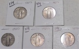 STANDING LIBERTY QUARTERS