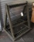 Military Armory/Base Arms combination M3 firearms storage rack.