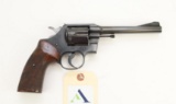 Colt Official Police double action revolver.