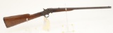 Hopkins & Allen No. 722 rolling block rifle.