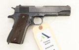 Remington Rand 1911A1 US Army semi-automatic pistol.