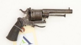 Belgian folding trigger revolver.