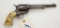 Colt SAA single action revolver.