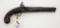 S. North 1819 US flintlock pistol.