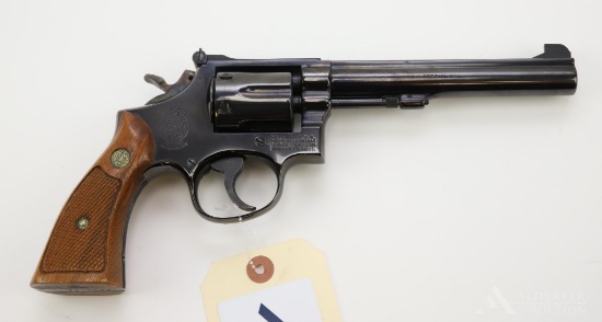 Smith & Wesson 14-3 double action revolver.