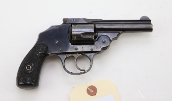 Iver Johnson Safety Automatic Hammerless double action revolver.