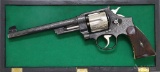 Smith & Wesson Hand Ejector double action revolver.