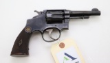 Smith & Wesson Hand Ejector double action revolver.