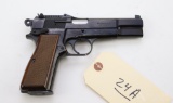 FN Browning Hi-Power semi-automatic pistol.