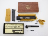 Colt Conversion Kit for Colt Government Model .45 and Colt .38 Automatic Pistols.