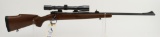 Winchester 70 bolt action rifle.