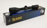 Burris Full Field II 4.5-14X rifle scope.