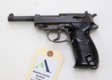 Mauser P38 semi-automatic pistol.