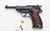 Mauser P38 semi-automatic pistol.