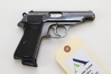 Walther PP Police Issue semi-automatic pistol.