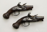 Pair of Tourist Souvenir decorative flintlock pistols.