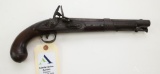 S. North 1819 US flintlock pistol.