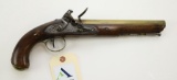 Sharpe Belgian flintlock pistol.