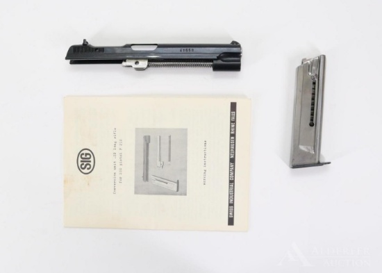 Rare Sig P210-6 semi auto .22 LR conversion kit only