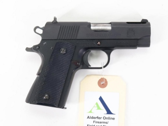 Springfield Armory V10 Ultra Compact semi auto pistol
