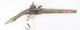 Ottoman style Rat Tail Miquelet pistol