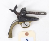 Colt 1860? Percussion revolver frame and parts