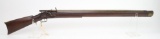 Heavy barrel Tryon flintlock target/bench rifle