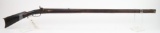 Early flintlock to percussion conversion rifle