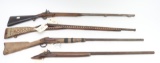 lot of 4 muzzleloading rifles for parts