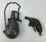 Lot of 2 Mid Eastern style flasks