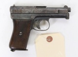 Mauser 1910 Semi Automatic Pistol