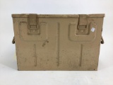 WWII Steel Munitions Box