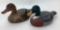 Wood Carved Mallard Duck Decoys (2)